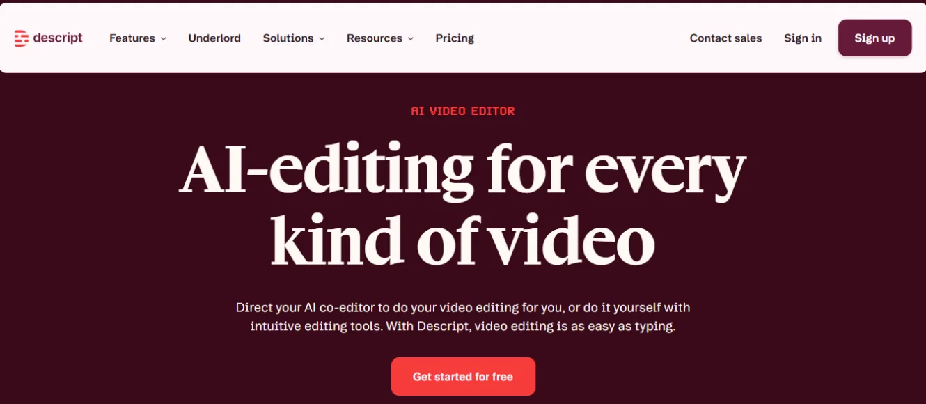 Introducing Descript Video and Screen Recording