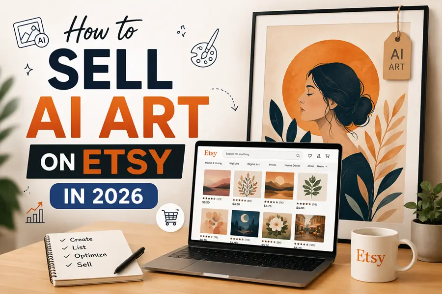 how to sell ai art on etsy 2026 beginners guide step by step