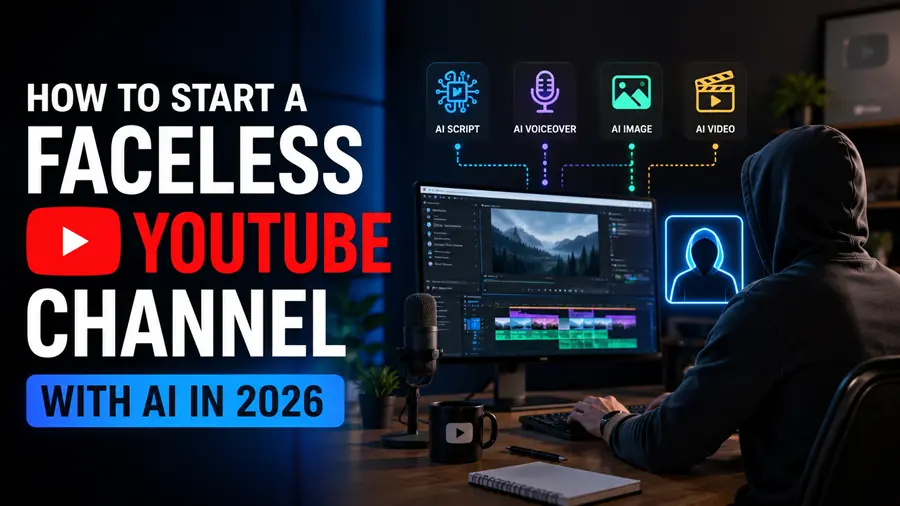 How to Start a Faceless YouTube Channel with AI in 2026