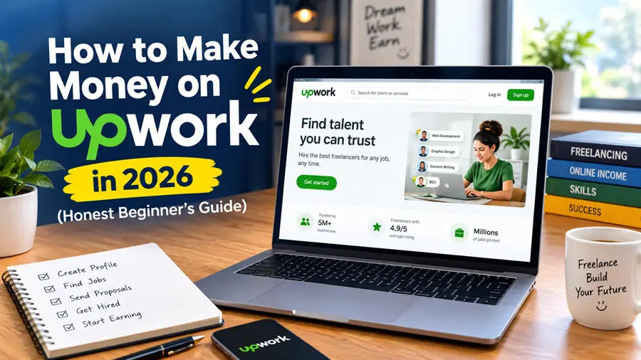 how to make money on upwork 2026 beginners guide step by step